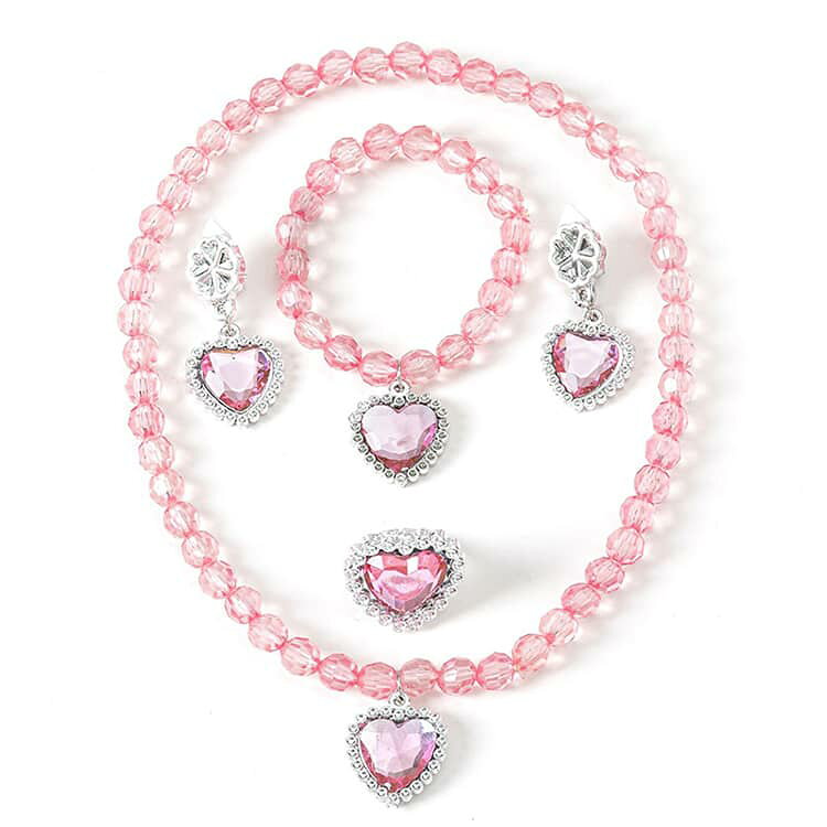 プレゼント ネックレス セット イヤリング アクセサリー 子供 ドレス プリンセス ...