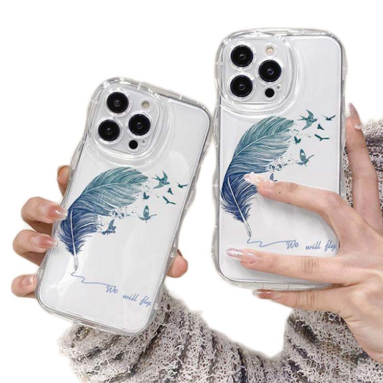 乐天商城 - iPhone15 ケース iPhone15Pro ケース iPhone14 ケース iPhone15 ケース iPhone14 pro promax iPhone13 韓国 おしゃれ 可愛い かわいい ケース 花 フラワー 北欧 耐衝撃 ウエーブ クリアケース なみなみ うねうね 透明 送料無料