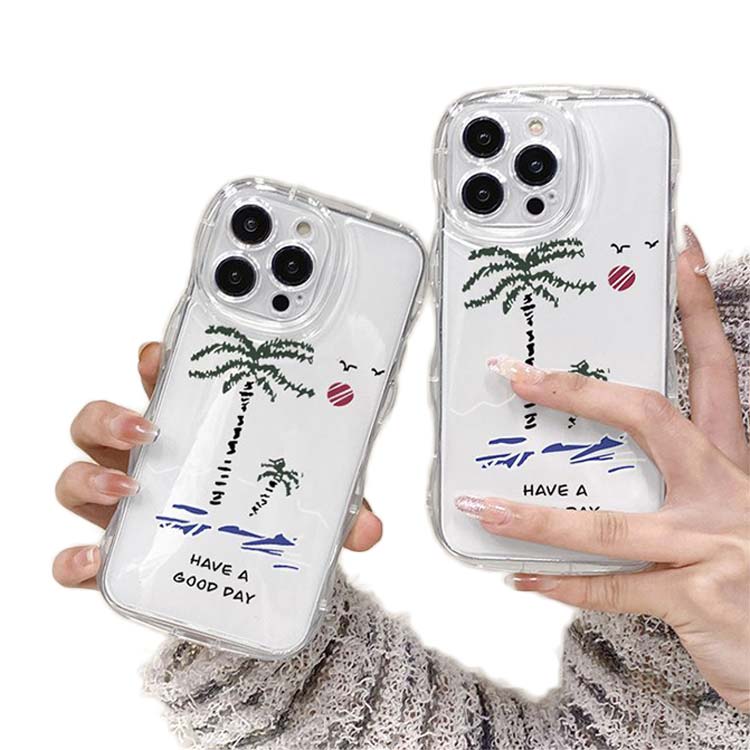 樂天商城 - iPhone15 ケース iPhone15Pro ケース iPhone14 ケース iPhone15 ケース iPhone14 pro promax iPhone13 韓国 おしゃれ 可愛い かわいい ケース 耐衝撃 ウエーブ クリアケース なみなみ うねうね 透明 送料無料