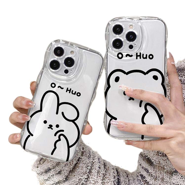 樂天商城 - iPhone15 ケース iPhone15Pro ケース iPhone14 ケース iPhone15 ケース iPhone14 pro promax iPhone13 韓国 おしゃれ 可愛い かわいい ケース 耐衝撃 ウエーブ クリアケース なみなみ うねうね 透明 送料無料