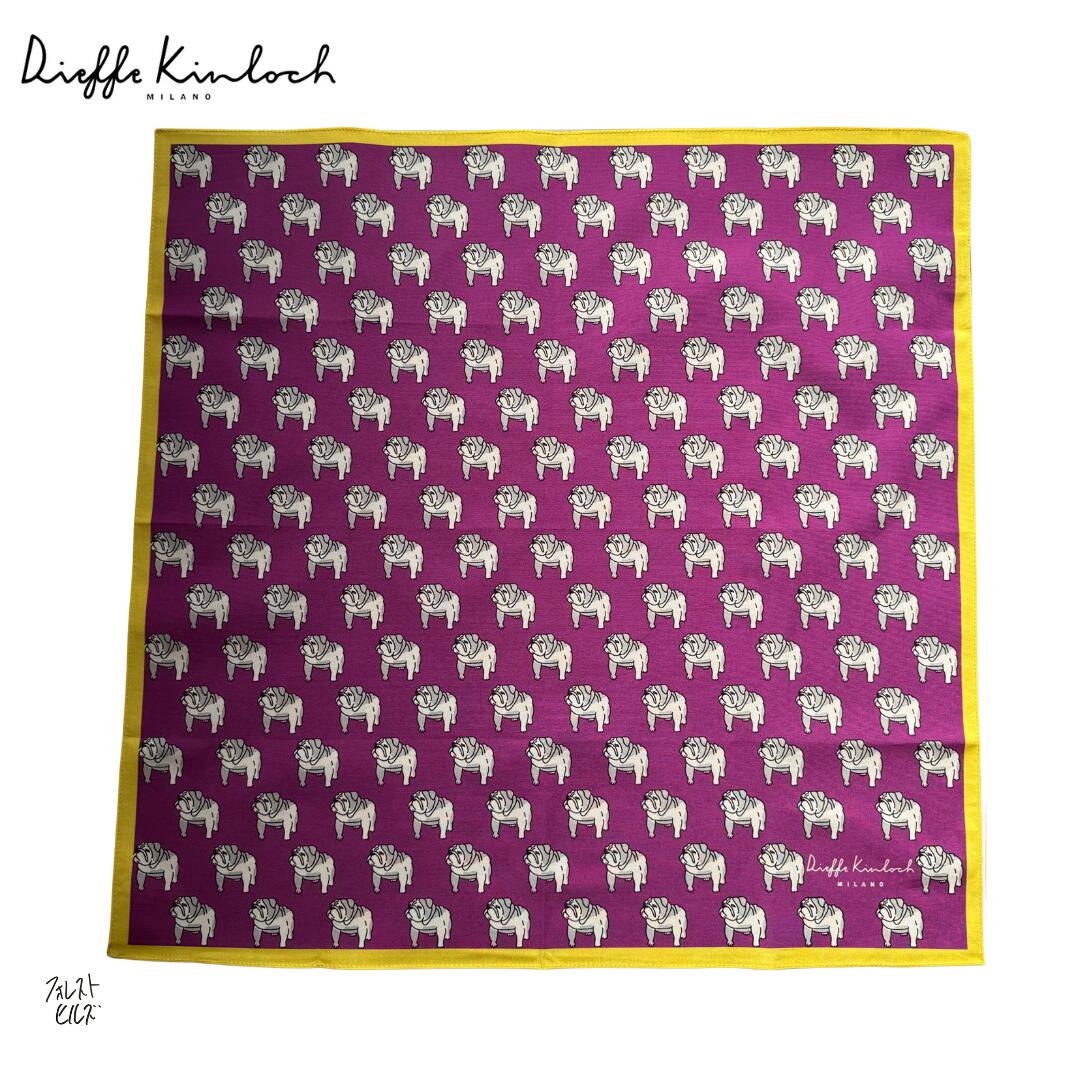 Dieffe Kinloch(ディエッフェ キンロック)/コットン ハンカチ/fh048
