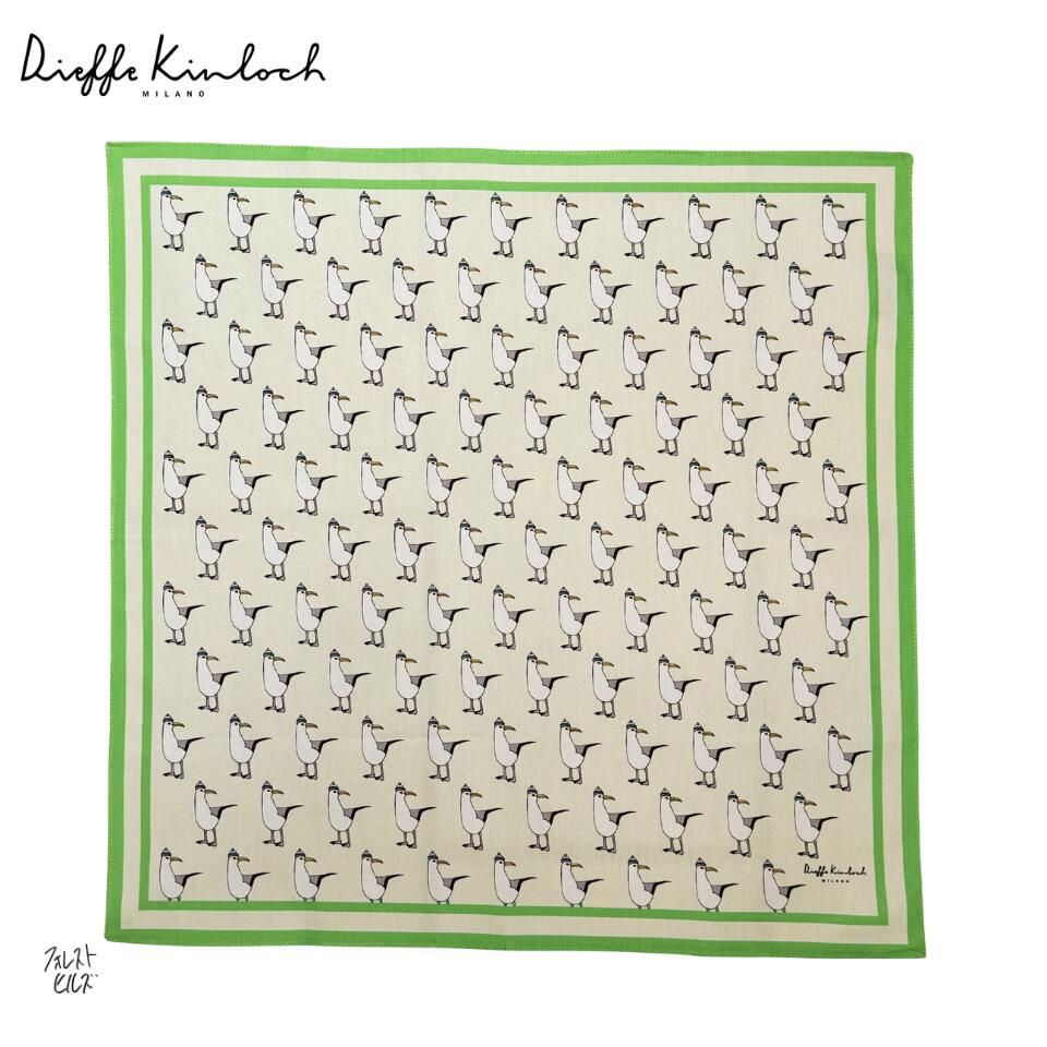 Dieffe Kinloch(ディエッフェ キンロック)/コットン ハンカチ/fh053