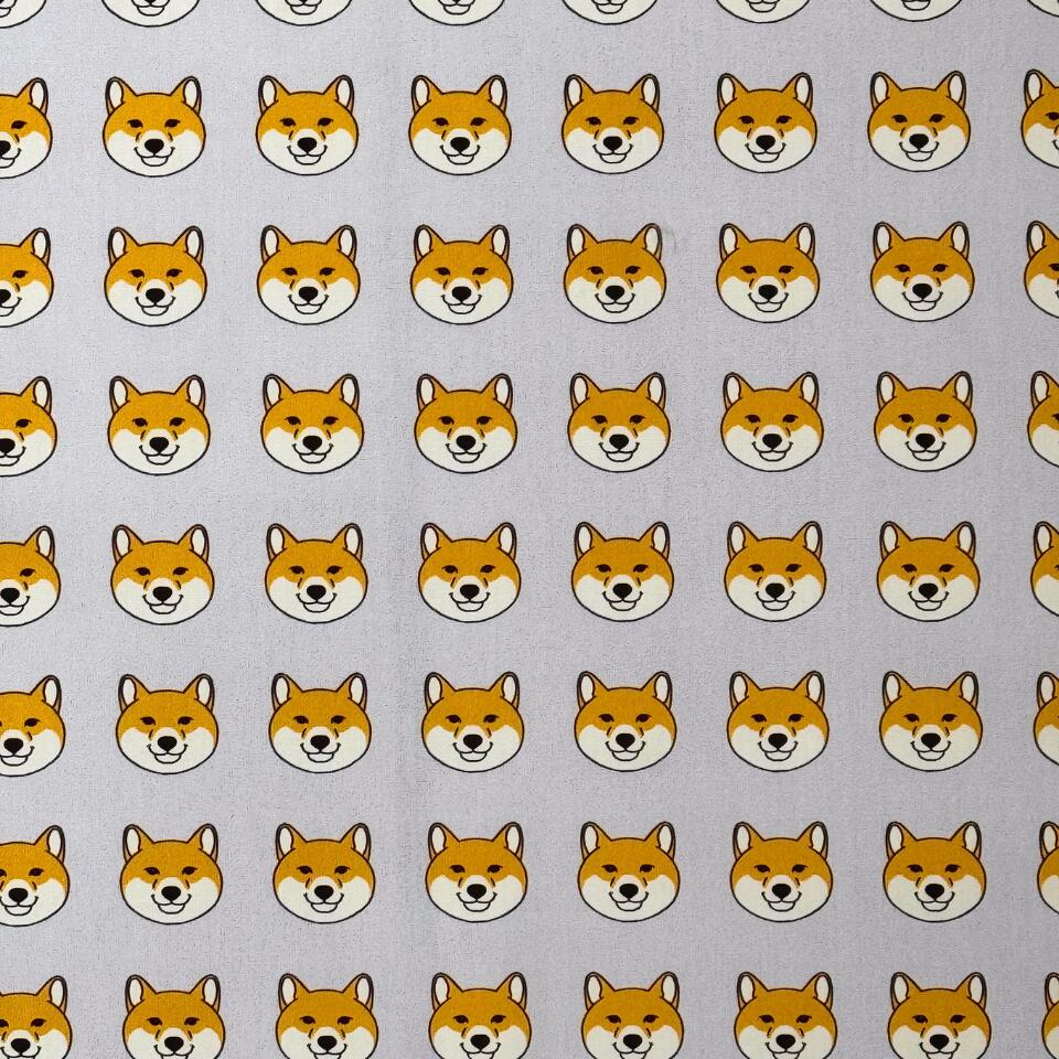 Dieffe Kinloch(ディエッフェ キンロック)/コットン ハンカチ/Shiba muzzle/fh140
