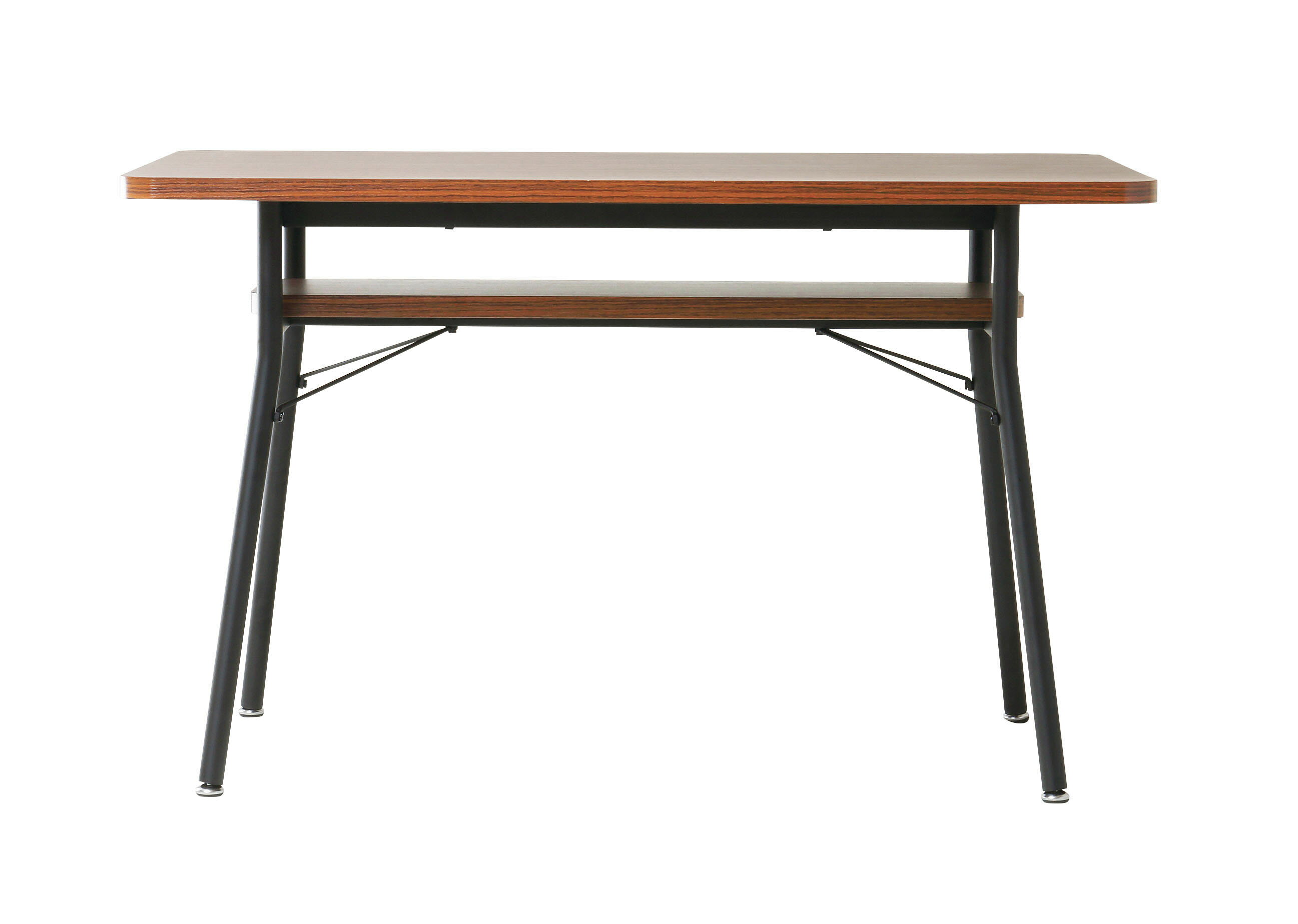 ミルド ダイニングテーブル W1100×D600×H680mm ブラウン MLD-DT110(BR)[ ミルド テーブル ダイニング リビング キッチン 省スペース ] [3]