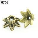 【メール便対応】ビーズキャップ 50個セット アクセサリーパーツ ロンデル 天然石アクセサリーにどうぞ!【ハンドメイド/アクセサリー/パワーストーン】BC-0766 ┃(3)