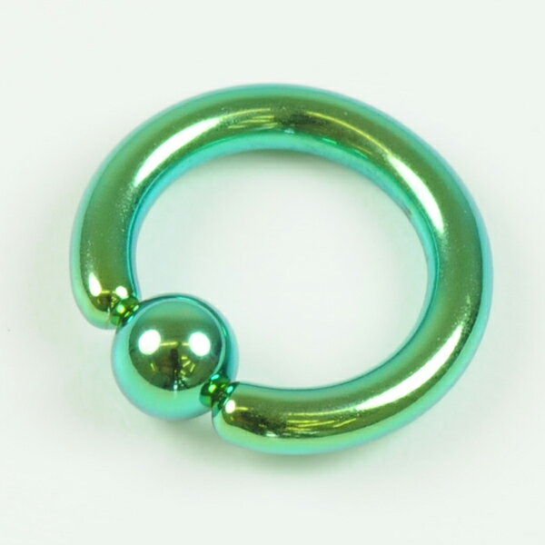 KEEP YOU（キープユー）の【メール便送料無料】キャプティブビーズリング カラー 8GA(3mm)カラー【ボディピアス　軟骨ピアス トラガス ロブ ゴールド ブラック ブルー レインボー グリーン】 ┃｜アングル2