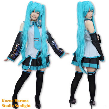 VOCALOID（ボーカロイド） 初音ミク風 コスプレ衣装 アニコス コスチューム【コスプレ 衣装/コスプレ セクシー/コスプレ セーラー服/コスプレ 撮影会/コスプレ モデル/コスプレ イベント/コスプレ パーティー/クリスマス パーティー】 Costume-anime-012 ┃