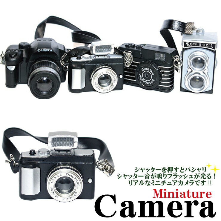 【メール便対応】ミニチュアカメラ