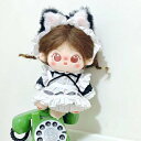 ぬいぐるみ服 10cm 20cm 猫耳 人形の服 人形ベビー服 綿人形の服 3点セット ぬいぐるみ 用 着せ替え 綿人形の服 ワンピース プリンセス衣装 ミニ洋服 コスチューム かわいい