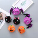 ハロウィン キッズ 子供 カチューシャ コスプレ スパンコール 仮装 悪魔 かぼちゃ コウモリ 蝙蝠 アクセサリー 角 ぬいぐるみ ブラック オレンジ パープル...
