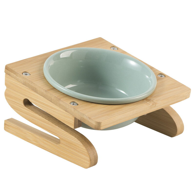 ペット ボウル 台 フードボウル 猫食器 猫皿食器 ペットボウルスタンドセット 大容量 木製 ペット皿 滑り止め 食器台 猫食器スタンド ペット用食器 犬食器ステンレス 犬 調節可能 首への負担軽減