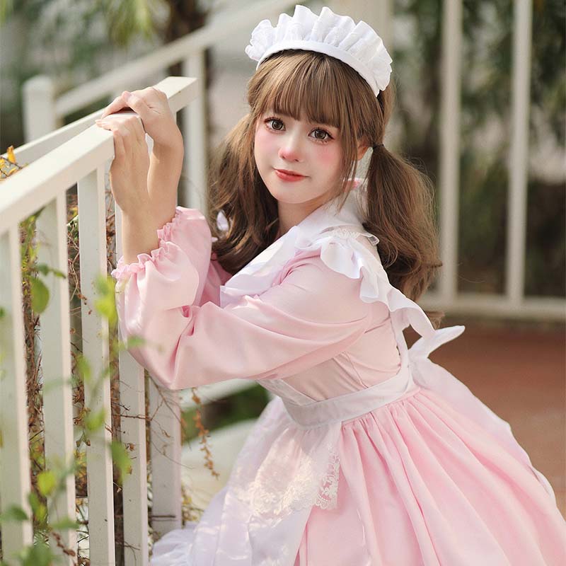 【マラソン限定★PT5倍！】コスプレ メイド服 ピンク ブルー ブラック かわいい レンス コスチューム 仮装パーティー 結婚式 余興 高品質 アニメ アキバ系 セクシー衣装 メイド服 コスプレ ハロウィン アニメ かわいい コスチューム コスプレ衣装 大人用 ワンピース