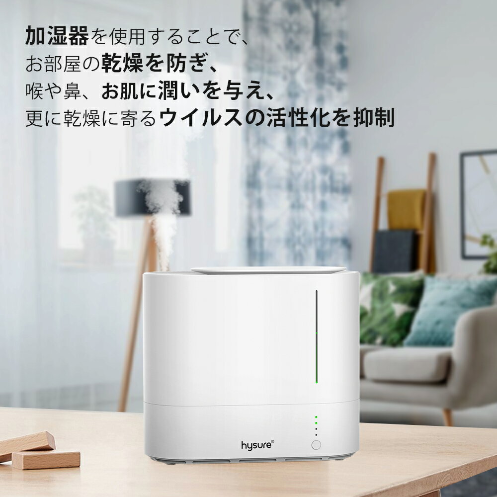 超音波 加湿器 おしゃれ 寝室 静音 お手入れ簡単 送料無料 超音波式加湿器 オフィス 小型 部屋 上から給水 大容量 卓上 掃除 簡単 濡れない 6畳 12畳 水位表示 コンパクト LED 水補充 乾燥/花粉症対策 省エネ 自動停止機能 あす楽