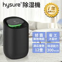 【梅雨入り対策】hysure 除湿機 小型 