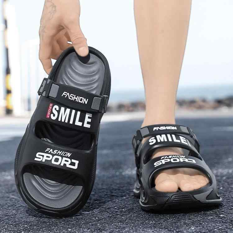 メンズ サンダル 厚底 スポーツ シューズ ビーチサンダル ドラッグシューズ 防水 防滑 透気性 EVA素材 増高 軽量 ブラック グレー ライトグリーン 春夏 メンズ用 カジュアル 普段使い 屋外 柔軟 露趾 男女兼用 メンズ向け 足元快適 夏用 ビー