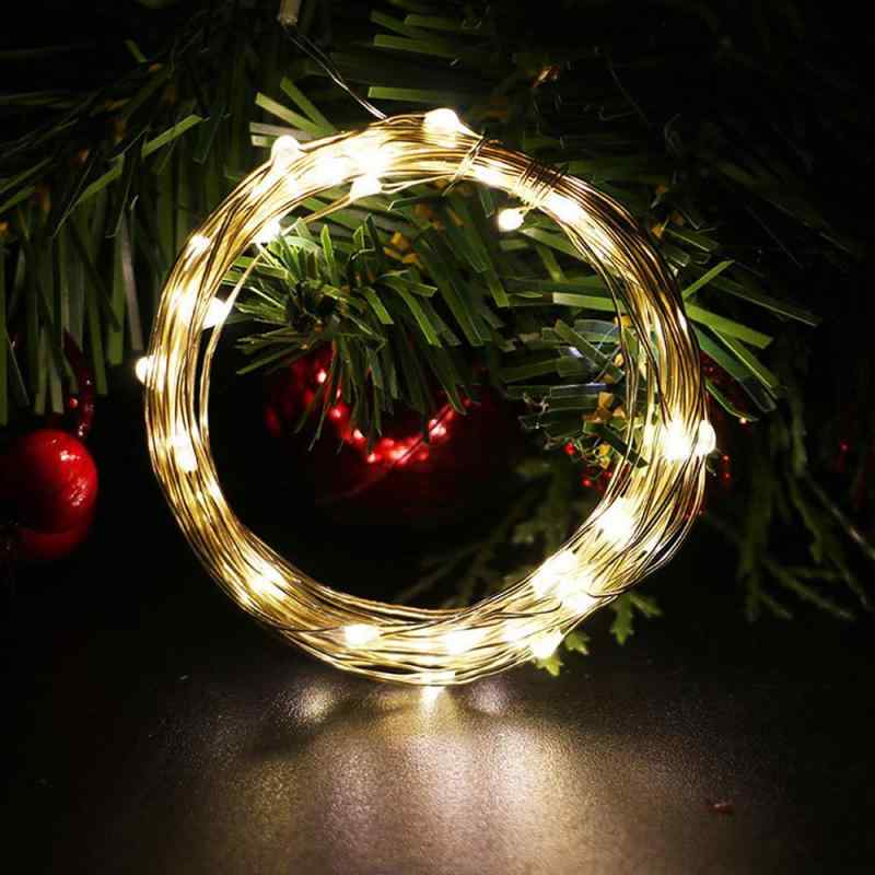 HelloGO LEDイルミネーションライト ジュエリーライト 100球 10m 電池式 防水仕様 屋外 室内 ガーデン..