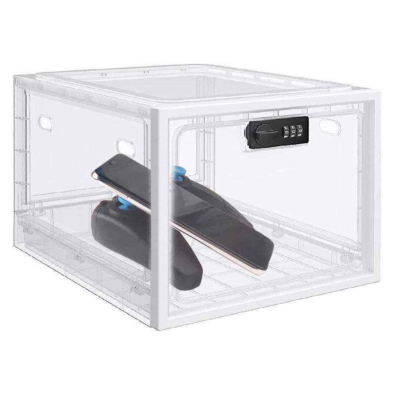 千启の風 千/Tの風 ロック付きの箱 ロック可能なボックス 収納箱ボックス タイムロッキング コンテナ ..