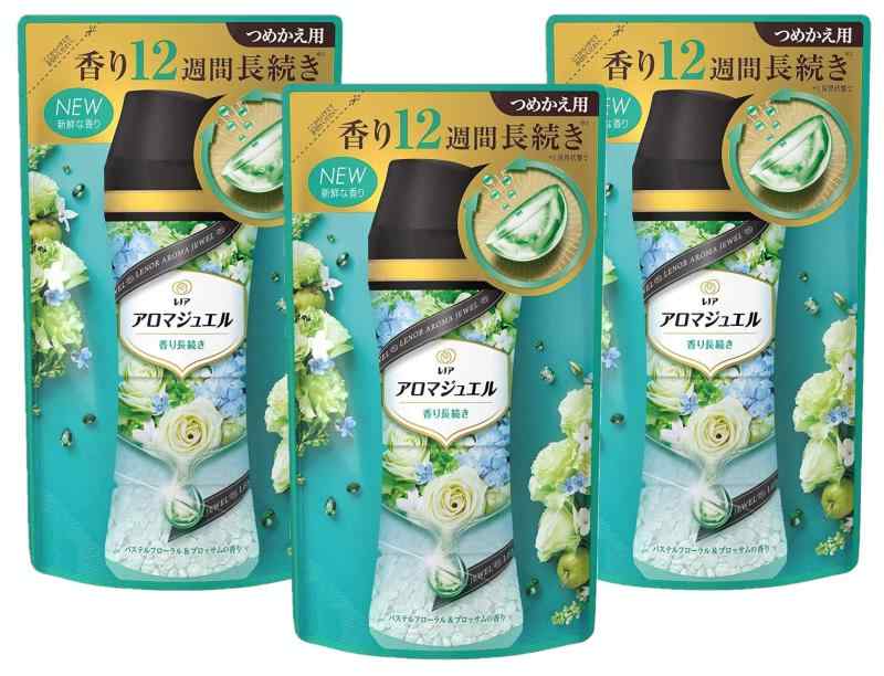 【まとめ買い】 レノア ハピネス アロマジュエル ビーズ 衣類の香りづけ専用 パステルフローラル&amp;..