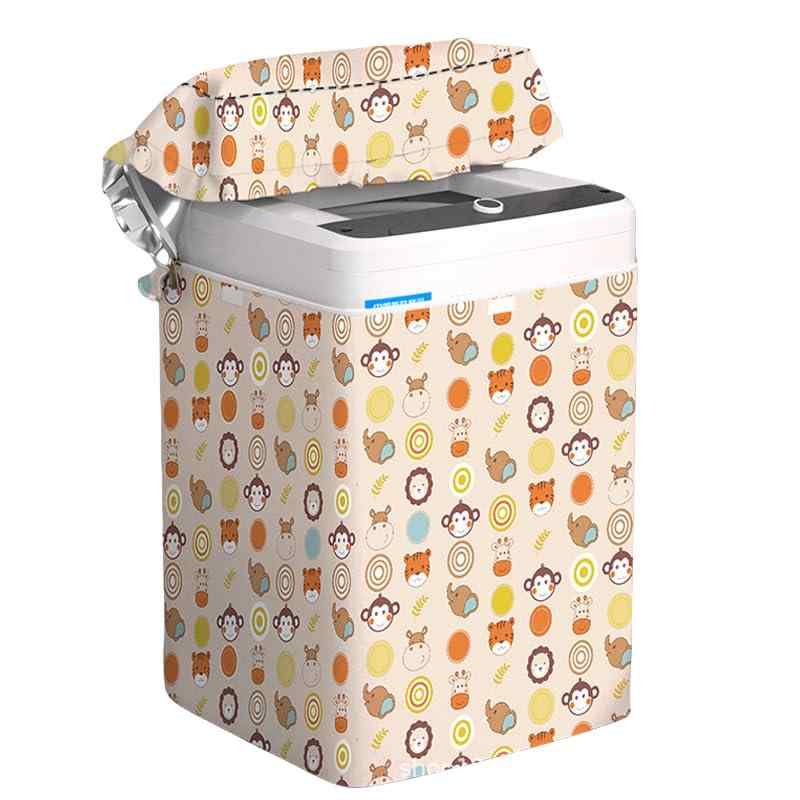 【2025年のNEWスタイル】洗濯機カバー 兼用型 屋外 防水 防塵 防湿 日焼け止め 光耐久 過熱保護 オックスフォード 防水生地 ファスナー..