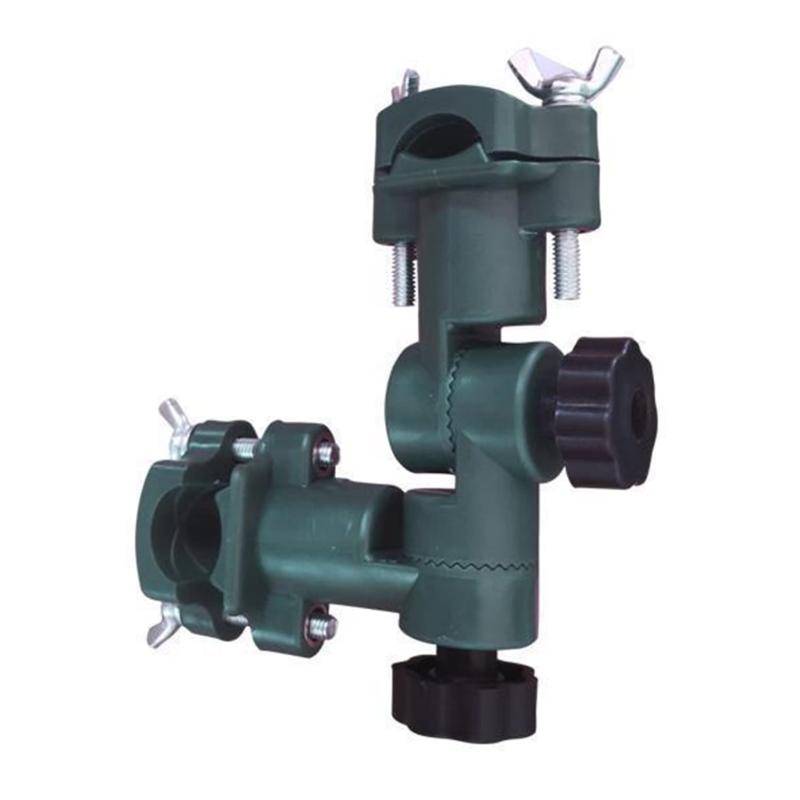 EXDUCT 釣り アウトドア用品 パラソル ロッドホルダー 竿掛け 固定器 万力 角度 調整器