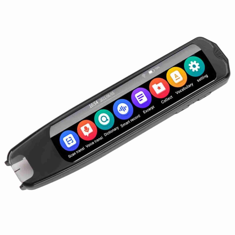 スマート音声翻訳ペンサポート8言語オフライン翻訳、113言語翻訳デバイス、多言語翻訳付き辞書ペン、電子辞書機能