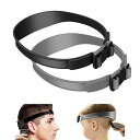 RICISUNG ヘアカットベルト【2個入り】 ヘアカットガイド リコン散髪ベルト カーブシリコンバンド メンズヘアカットガイド 調整可能なヘアトリミングガイド...