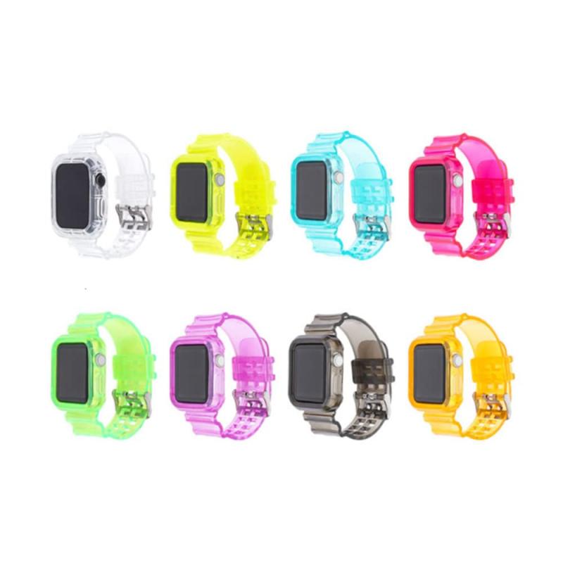 【 クリアベルト】 アップルウォッチ クリアベルト クリアバンド 透明 series9 series8 クリア 交換 ベルト バンド 腕時計バンド ベルト 41mm 45mm 42mm 44mm 40mm 38mm apple watch series(2)