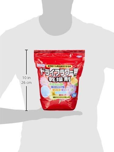 豊田化工 シリカゲル ドライフラワー用 乾燥剤 1kg (3個)