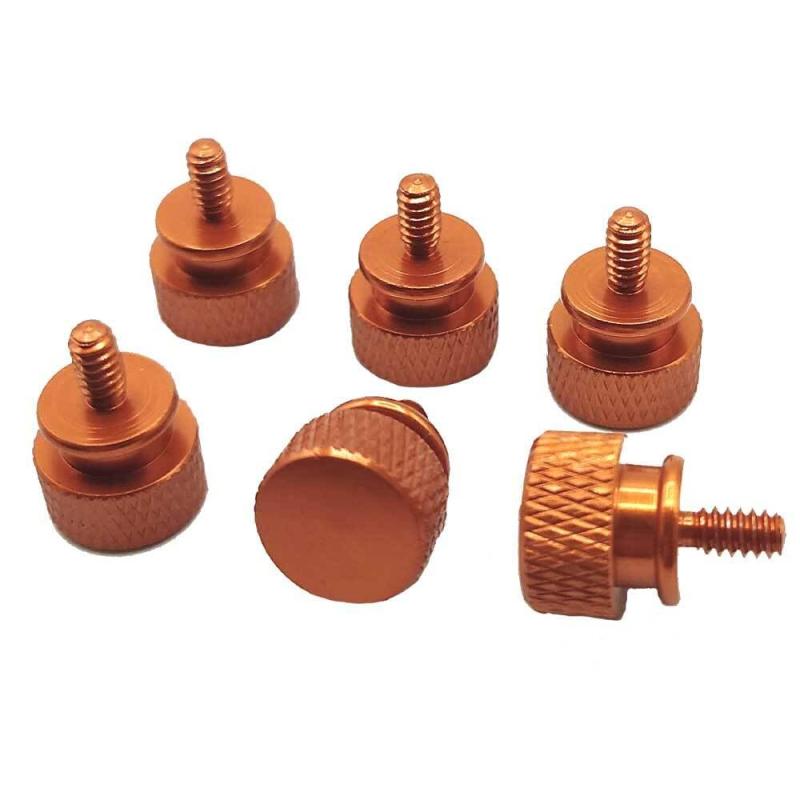 エスエスエーサービス PCケース 電源向け ハンドルネジ つまみねじ インチネジ スクリュー アルミニウム 6#-32 コンピュータケース用 SN-000シリーズ