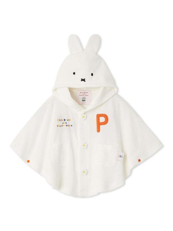 [ジェラート ピケ] 【DickBruna】BABYmiffyパイルポンチョ PBCT254420OWHT70