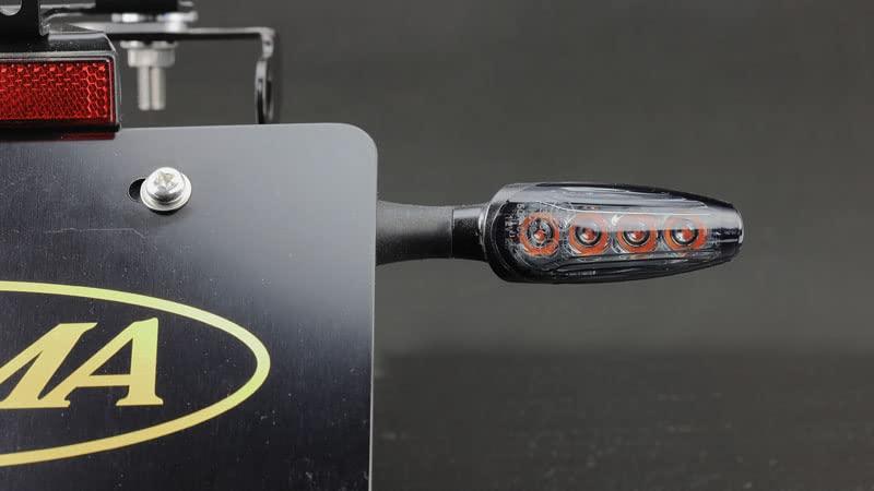 キジマ(Kijima) バイクパーツ LEDウインカー 高輝度4LED スモークレンズ仕様 Eマーク取得済み 219-5193