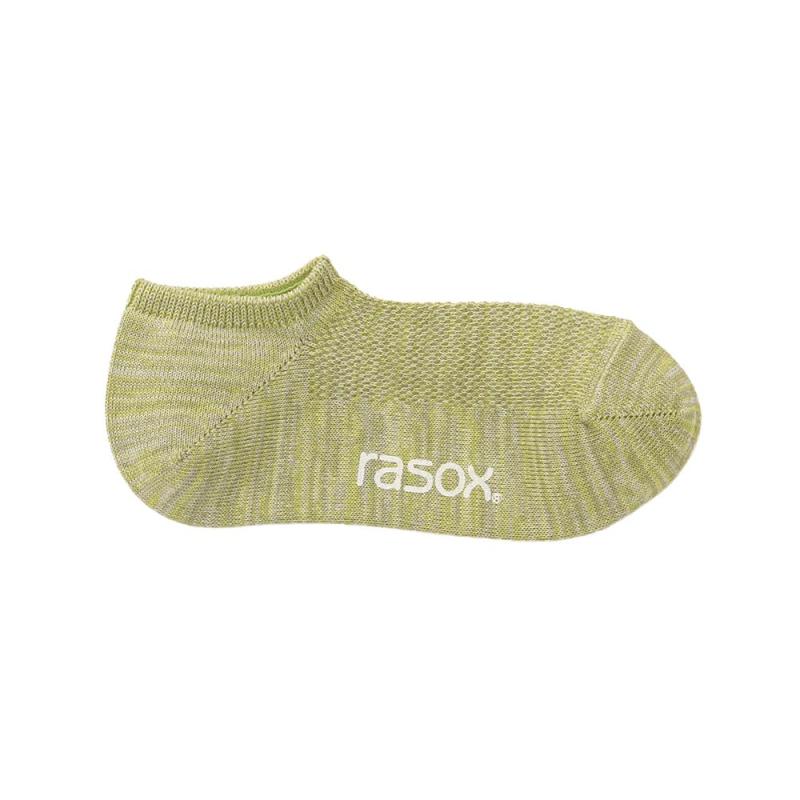 [ラソックス] 靴下 クールネス・スニーカー L.カーキ