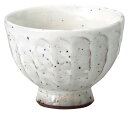 宗峰窯 湯のみ 粉引 面取 千茶 ホワイト 約φ9×6.8cm(約200ml) 503-06-243