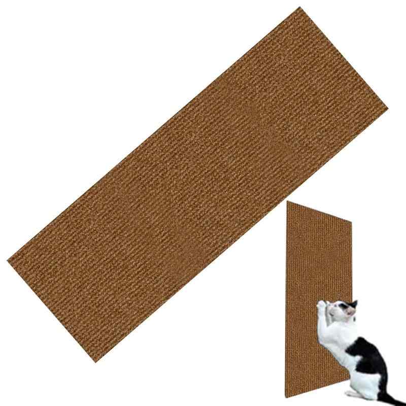 猫用爪とぎ 猫 爪研ぎ マット 爪研ぎシート 粘着式 30x100cm 猫引っ掻き傷防止 汚れ防止 爪とぎ 対策 ..