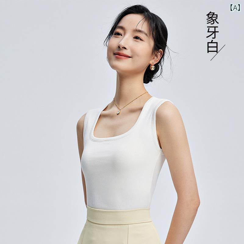 ・スタイル: 休闲风・カラー展開: 象牙白、银河灰、可可棕・サイズ展開: M、XL、2XL・主な素材: 天丝（莱赛尔纤维）30%～50%、竹纤维30%未満・バスト: A字型・衣丈: 普通款・首元: 双根式・伸縮性: 高弾力・対象年齢: 成人・対象性別: 女性