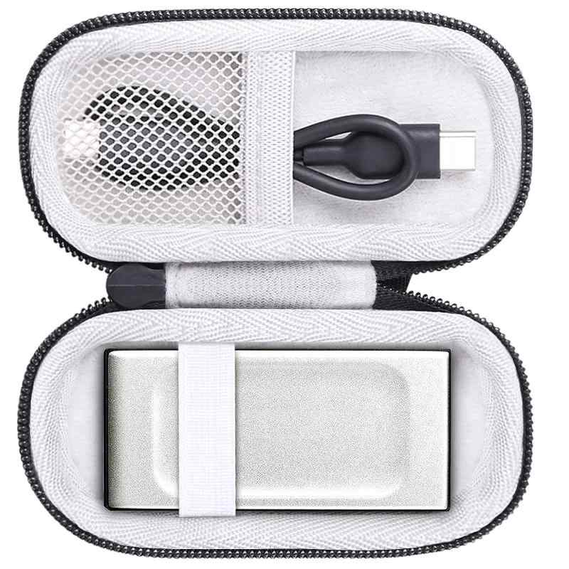 Aenllosi 収納ケース 互換品 ‎キングストン 外付け SSD 500GB/1TB/2TB USB3.2 Gen2x2 SXS2000/SXS1000/2000G（ケースのみ）