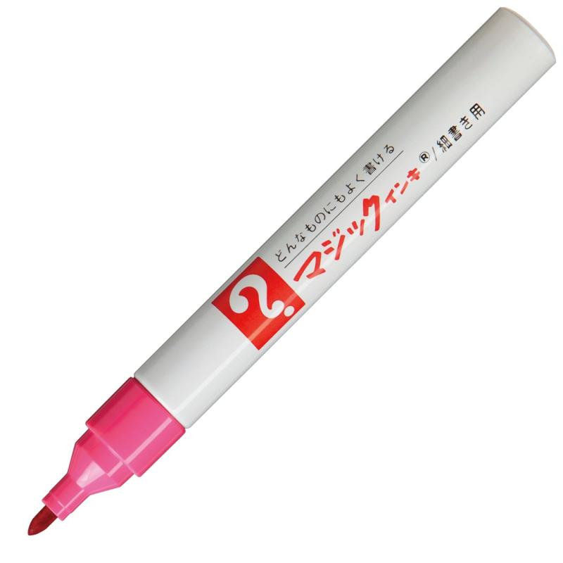 マジックインキ 油性ペン No.500 細字 桃色 10本 B-M500-T12