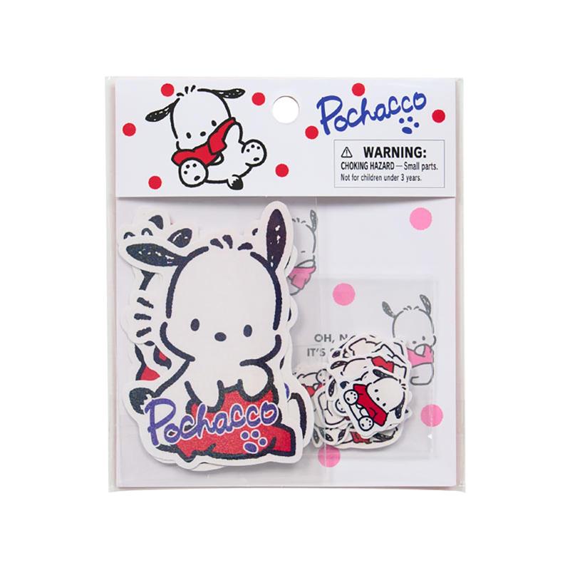 サンリオ(SANRIO) ステッカーセット（おきがえデザイン） ポチャッコ 549649本体サイズ：パッケージ:約幅10.5×奥行0.3×高さ12cm。主な材料・原料：紙対象年齢3才以上。(C) 2025 SANRIO CO., LTD.　著作 株式会社サンリオ