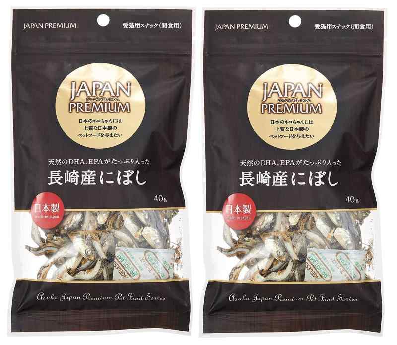 ジャパンプレミアム 猫用おやつ 長崎県産 猫用煮干し 40g