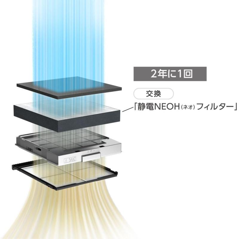 ダイニチ(Dainichi) 空気清浄機 交換フィルター 静電NEOHフィルター C370311