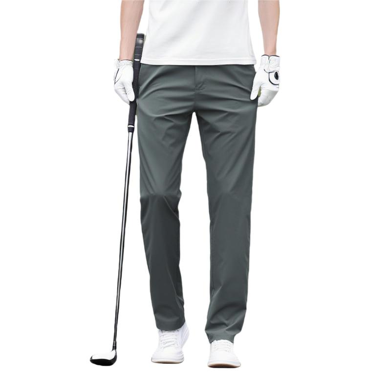 [Afylln] メンズ ストレッチ ゴルフパンツ チノパン スラックス ゴルフウェア 大きいサイズ 通勤 ビジネス トレンカ スポーツ ズボン