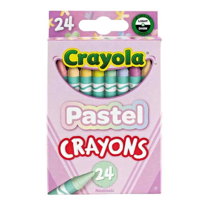 ������ �ѥ��ƥ륫�顼 ������ 24�� Crayola Pastel Crayons 521835 ������