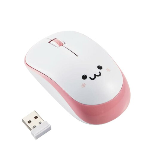 エレコム マウス ワイヤレス (レシーバー付属) Mサイズ 3ボタン 静音 IRセンサー 省電力 ピンク M-IR07DRSPN エレコム マウス ワイヤレス (レシーバー付属) Mサイズ 3ボタン 静音 IRセンサー 省電力 ピンク M-IR07DRSPN