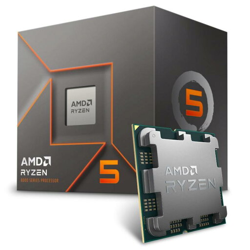 AMD CPU Ryzen 5 8400F, with Wraith Stealth Cooler AM5 4.2GHz 6コア / 12スレッド 22MB 65W 正規品 100-100001591BOX AMD CPU Ryzen 5 8400F, with Wraith Stealth Cooler AM5 4.2GHz 6コア / 12スレッド 22MB 65W 正規品 100-100001591BOX