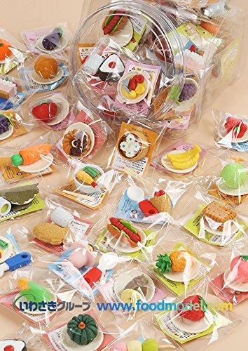 食育消しゴム 食のことわざ編60個アソートセット