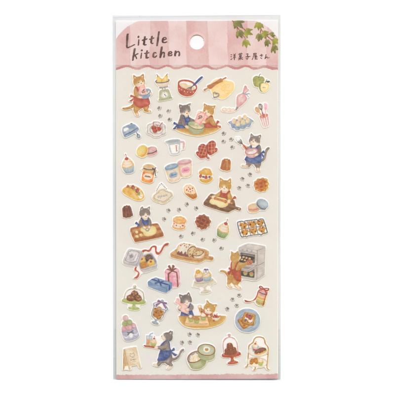 マインドウェイブ リトルキッチン ステッカー (洋菓子屋さん)