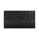 ASUS ROG Strix Scope II 96 RXワイヤレスゲーミングキーボード 黒 / 96%レイアウト/光学式キースイッチ / 2.4GHzワイヤレス / USB接続/Bluetooth/多機能コントロール/静音フォーム / 3段階角度調整
