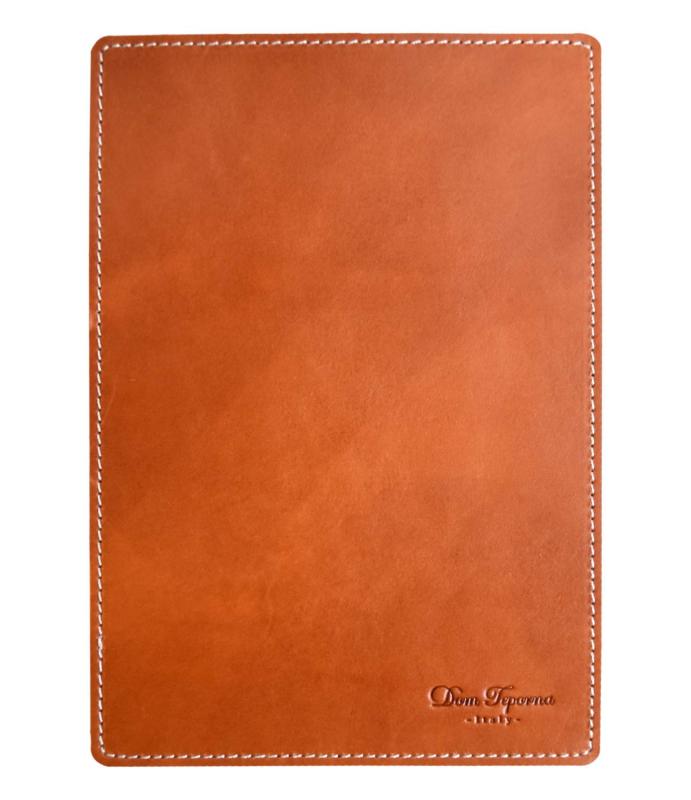 [Dom Teporna] マウスパッド 本革 イタリアンレザー 職人仕上げ ビジネス 光学式&レーザー&ブルー LED マウス 全対応