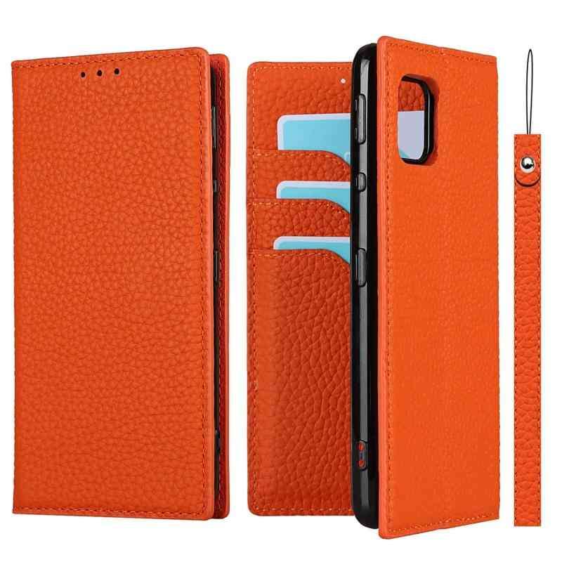 Litchi pattern case for Aquos sense4