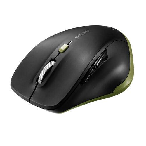 サンワダイレクト マウス 小型 5ボタン 戻る進む アルミホイール 静音 ALUmini 400-MA159